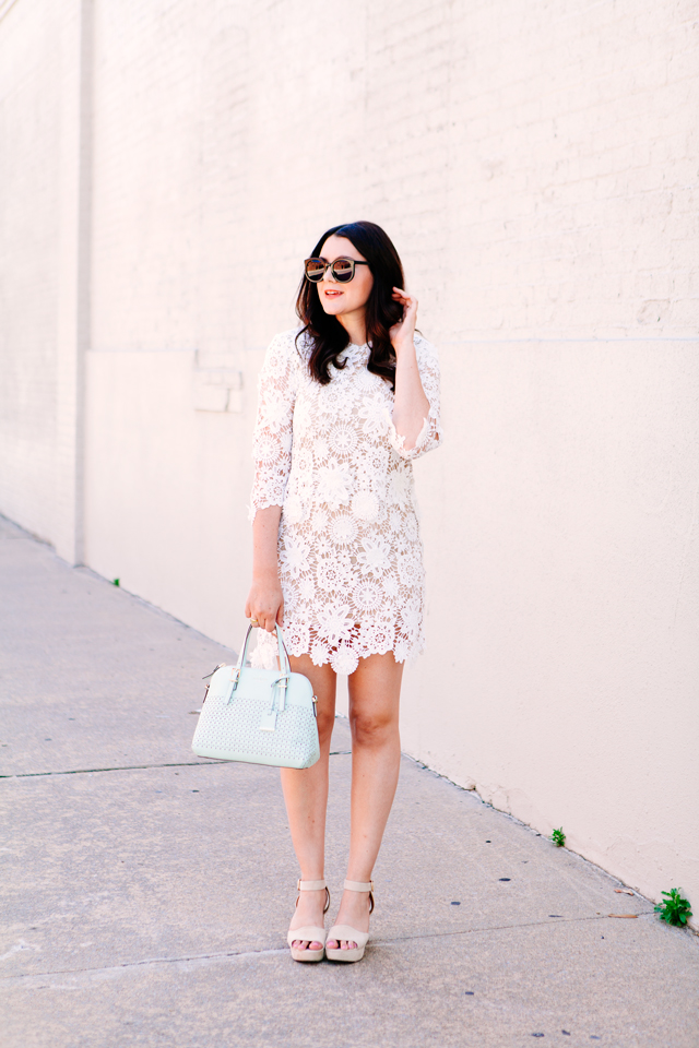 Layered Lace Dress on Kendi Everyday