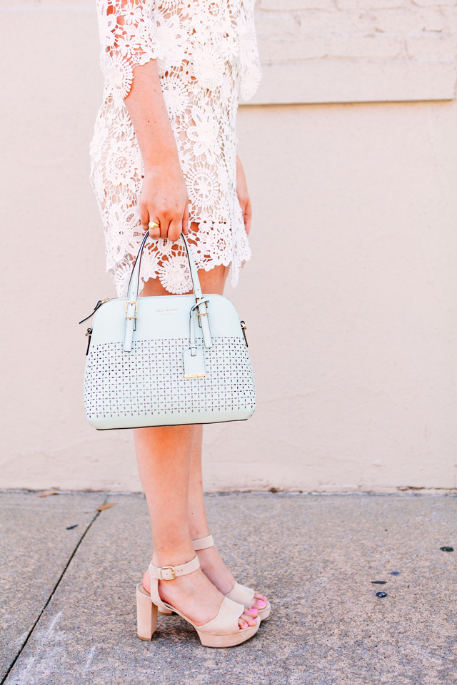 Layered Lace Dress on Kendi Everyday