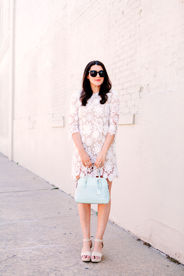 Layered Lace Dress on Kendi Everyday
