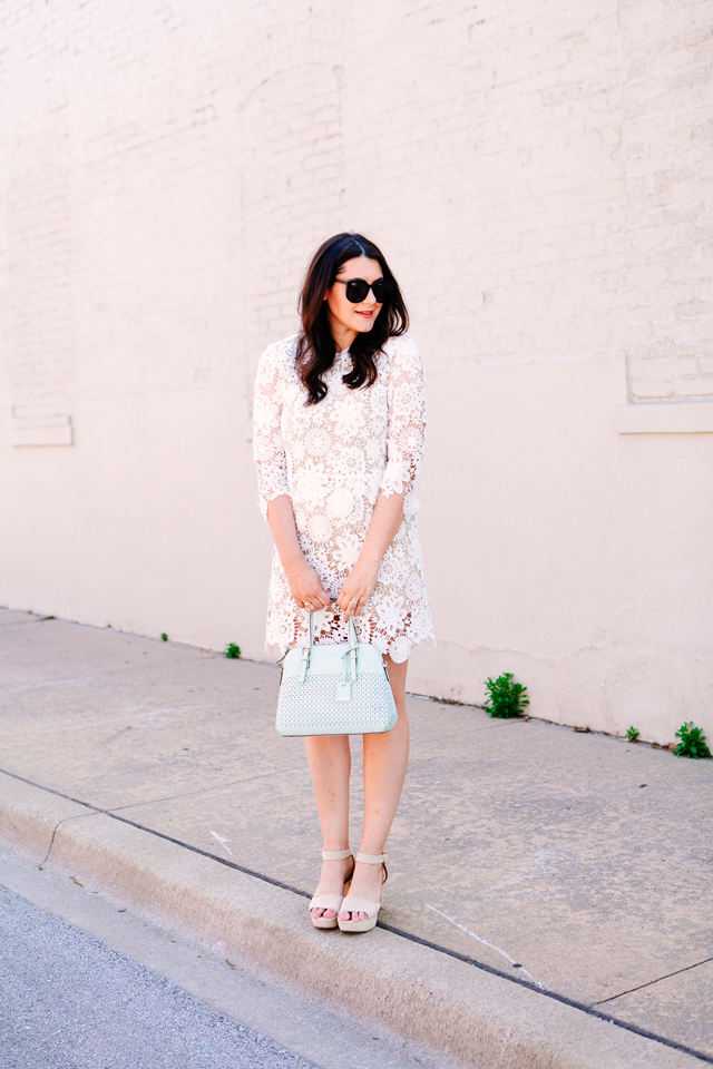 Layered Lace Dress on Kendi Everyday