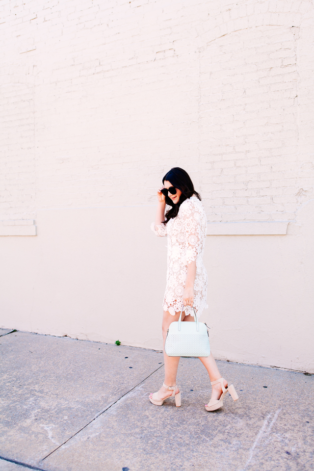 Layered Lace Dress on Kendi Everyday