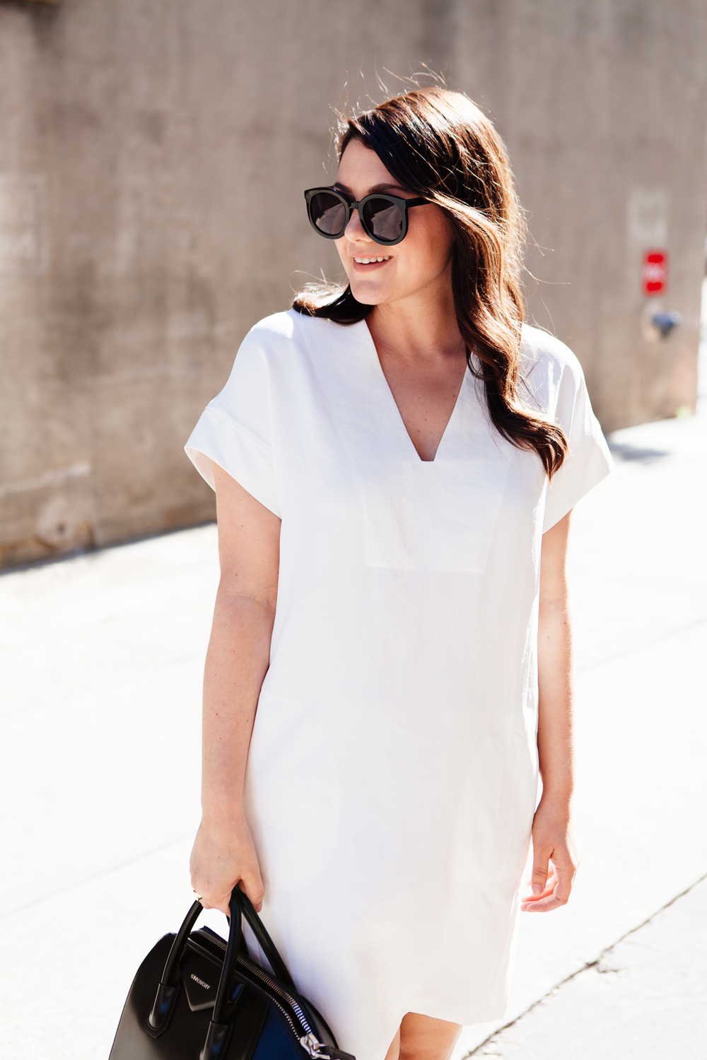 Vince Popover Dress on Kendi Everyday